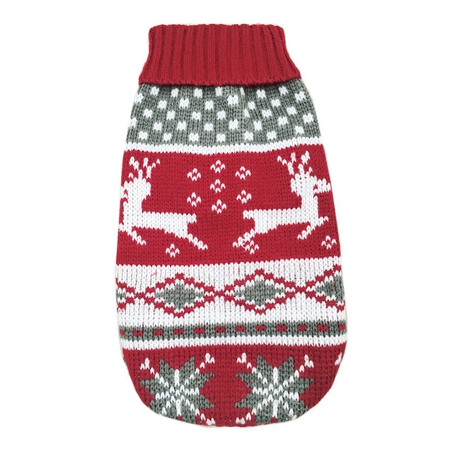 Patterned Knit Pet Jumper