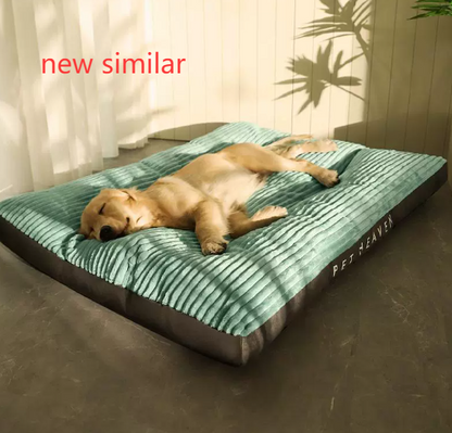PurrClean Ribbed Pet Bed
