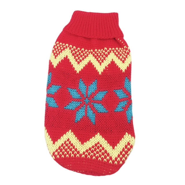 Patterned Knit Pet Jumper