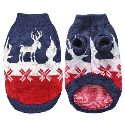 Reindeer & Snowflake Christmas Pet Jumper