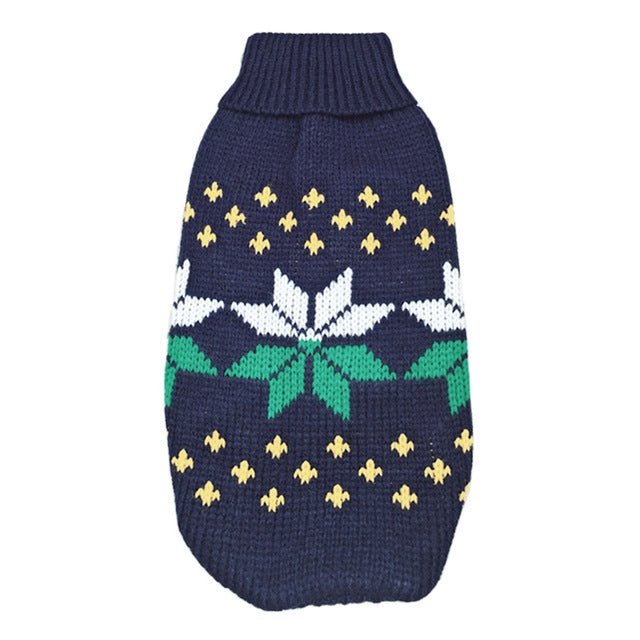 Patterned Knit Pet Jumper