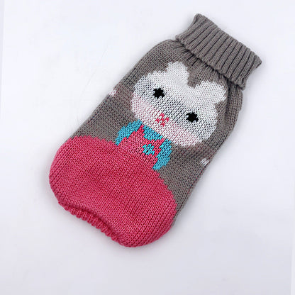 Patterned Knit Pet Jumper