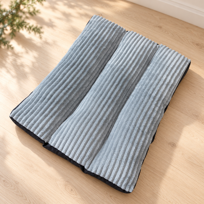 PurrClean Ribbed Pet Bed