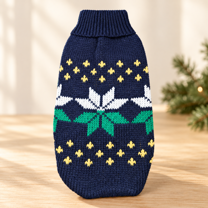 Patterned Knit Pet Jumper